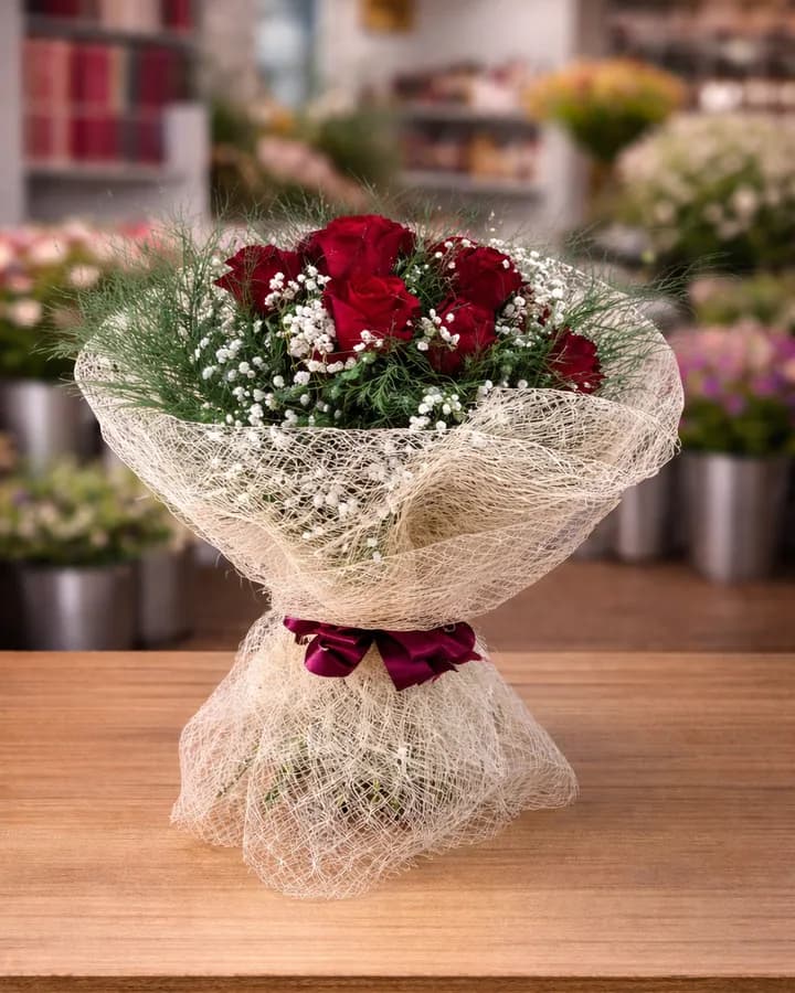 7li Gül Buketi – Masal's Flower Garden